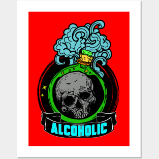 ALCOHOLIC POTION Posters and Art